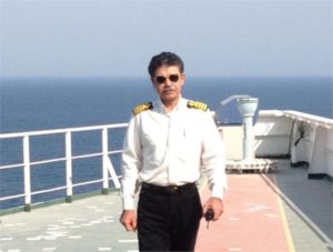مهرداد هوشیار کاپیتان کشتی های نفتکش سازمان بنادر و دریانوردی