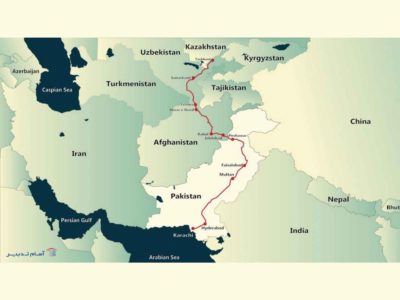 رسیدن ازبکستان از طریق افغانستان به بنادر پاکستان