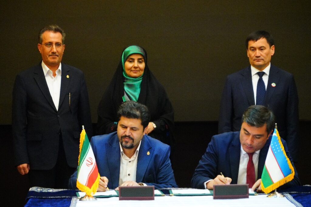ایران و ازبکستان یادداشت تفاهم همکاری‌های ترانزیتی را امضا کردند
